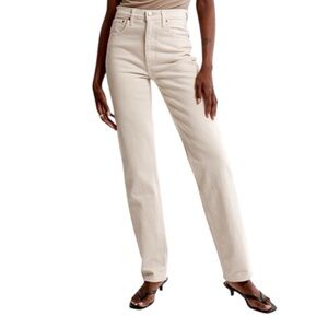 Abercrombie and Fitch Ultra High‎ Rise 90s Straight Jeans 24 long
